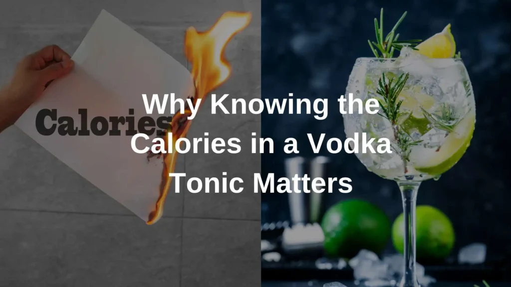 How Many Calories in a Vodka Tonic?