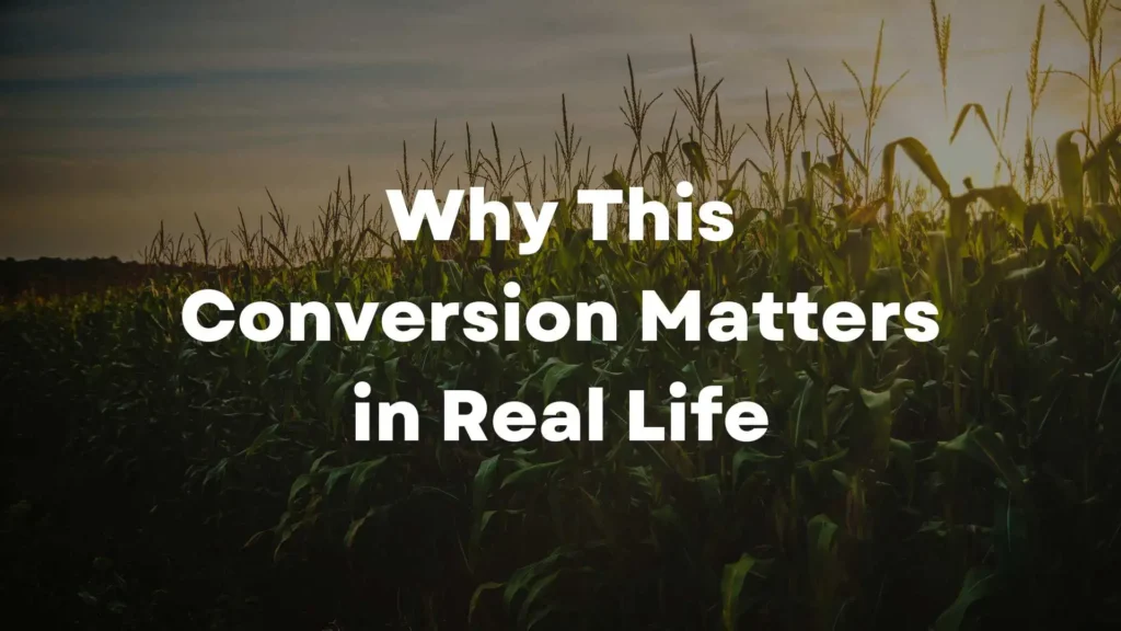 How Many Square Feet in an Acre?